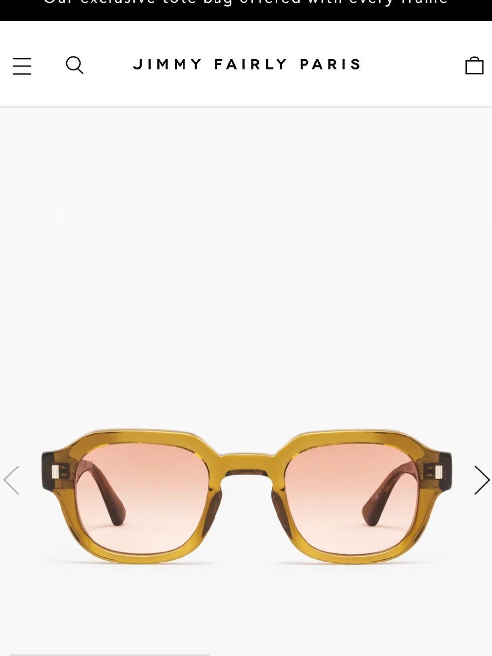 Jimmy Fairly Math Sunglasses